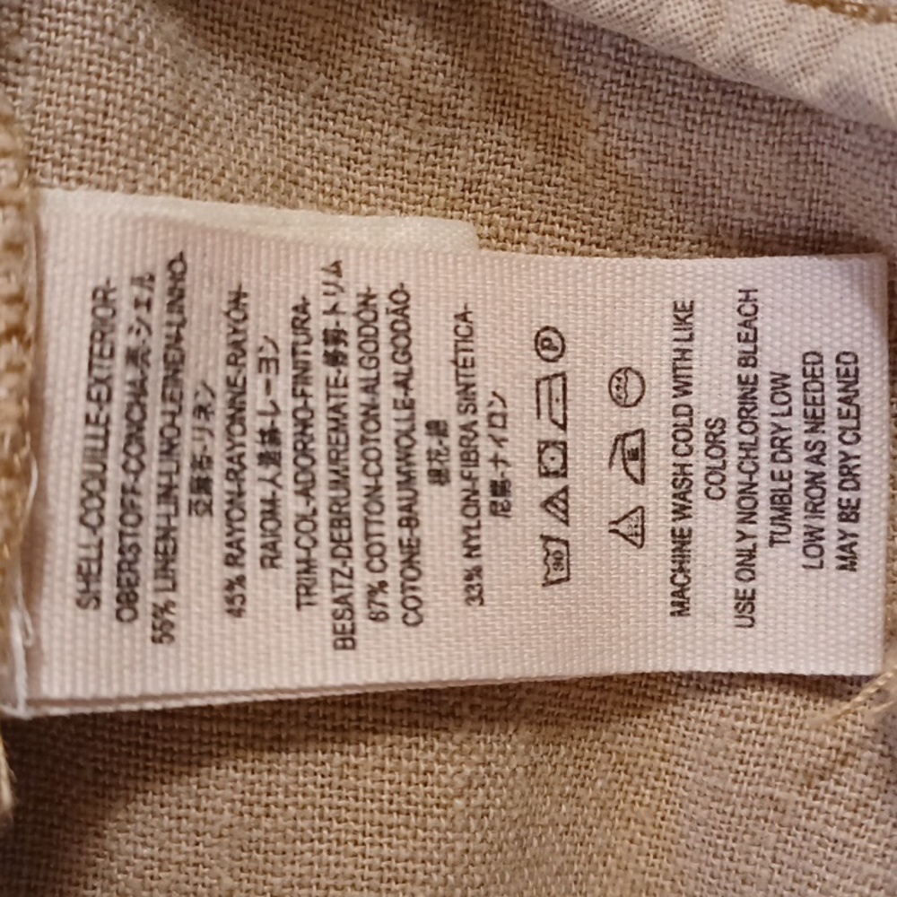 FREE PEOPLE Emilia Jacket Khaki Mimosa Color. Size SP - Picture 13 of 16